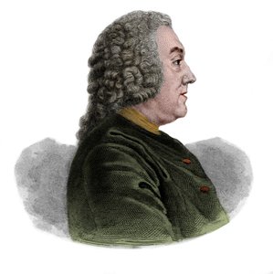 Muotokuva Anne Claude de Caylus marquis dEsternaysta, paroni de Bransacista (1692-1765) ranskalaisesta antikvariaatista, proto-arkeologista ja kirjemiehestä.